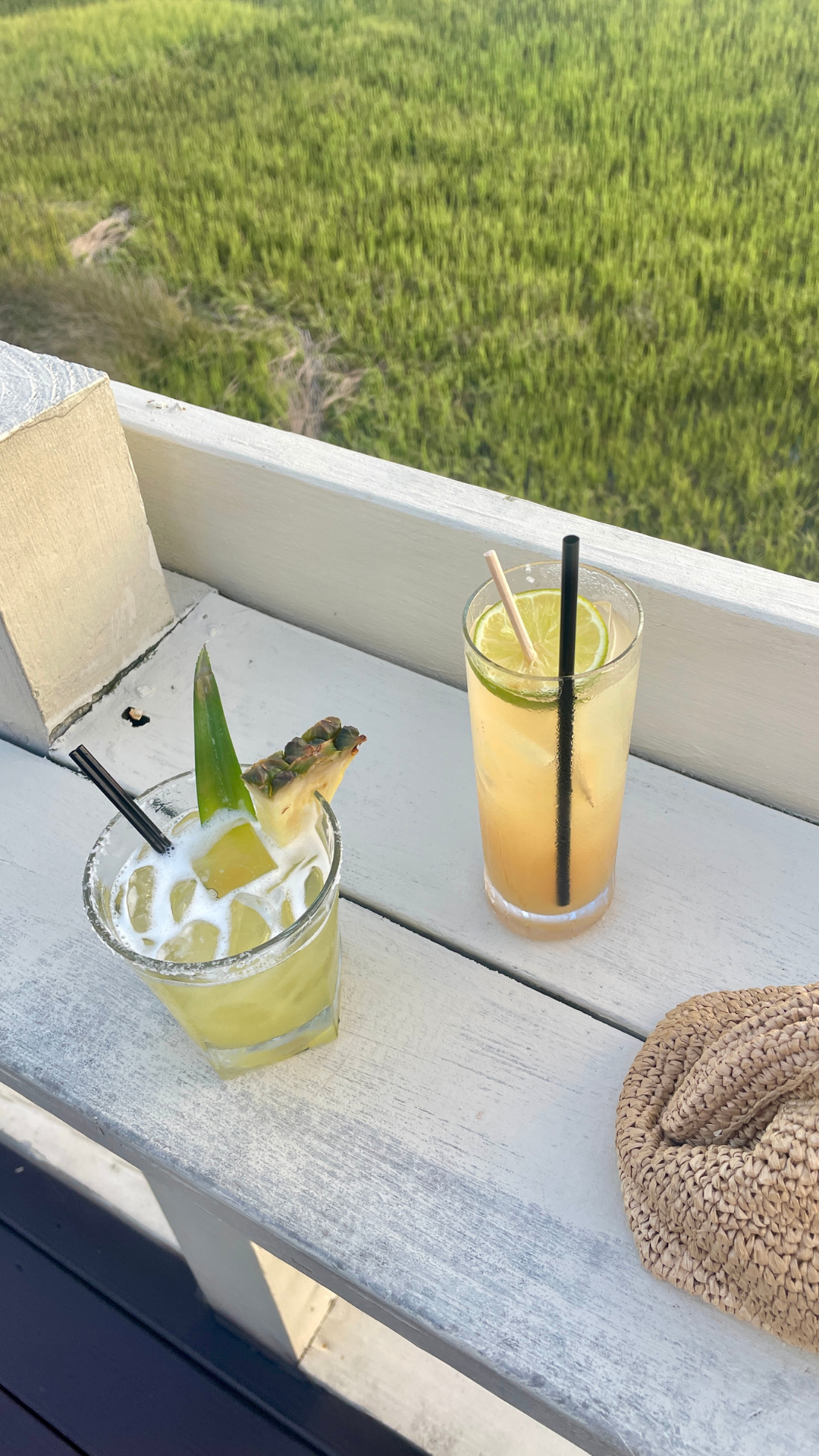 Two cocktails sit side by side while CPG social media strategist Sarah Price of Seen & Shared Marketing explains the difference between reach vs brand awareness