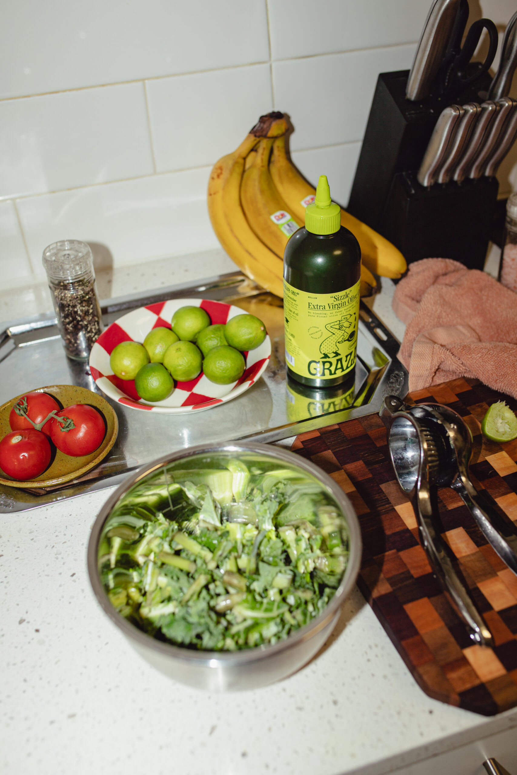 Photo of CPG Social Media Strategist kitchen featuring a CPG food and beverage brand called Graza.